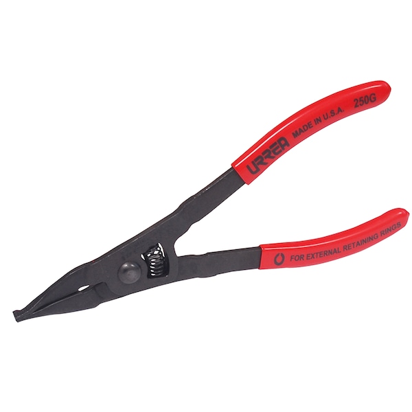 Spring-loaded handles flat tip 8-3/4"
